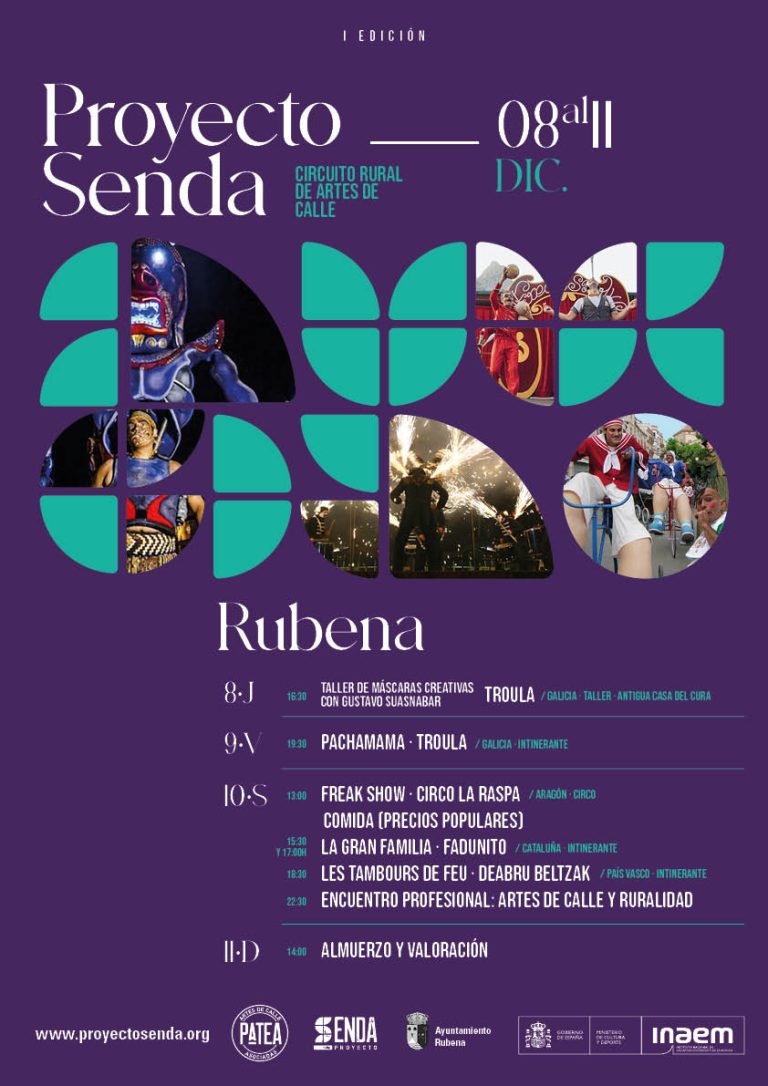 cartel Rubena SENDA