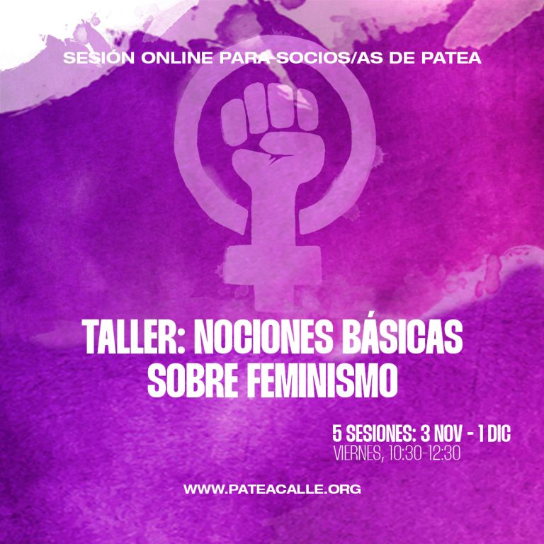 Taller feminismo PATEA